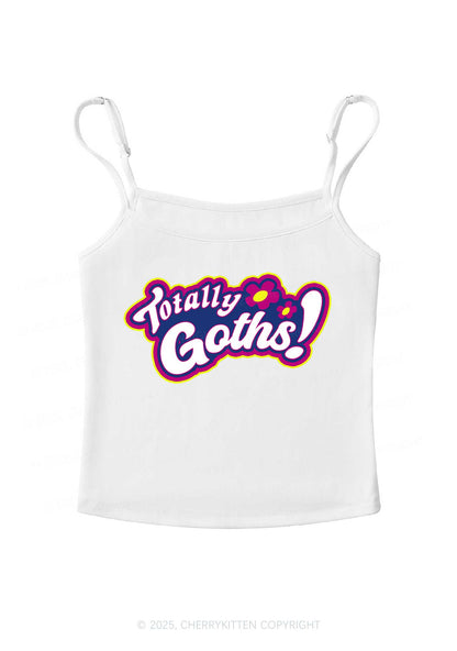 Totally Goths Y2K Spaghetti Strap Cami Cherrykitten