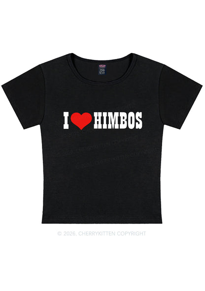 I Love Himbos Y2K Baby Tee Cherrykitten