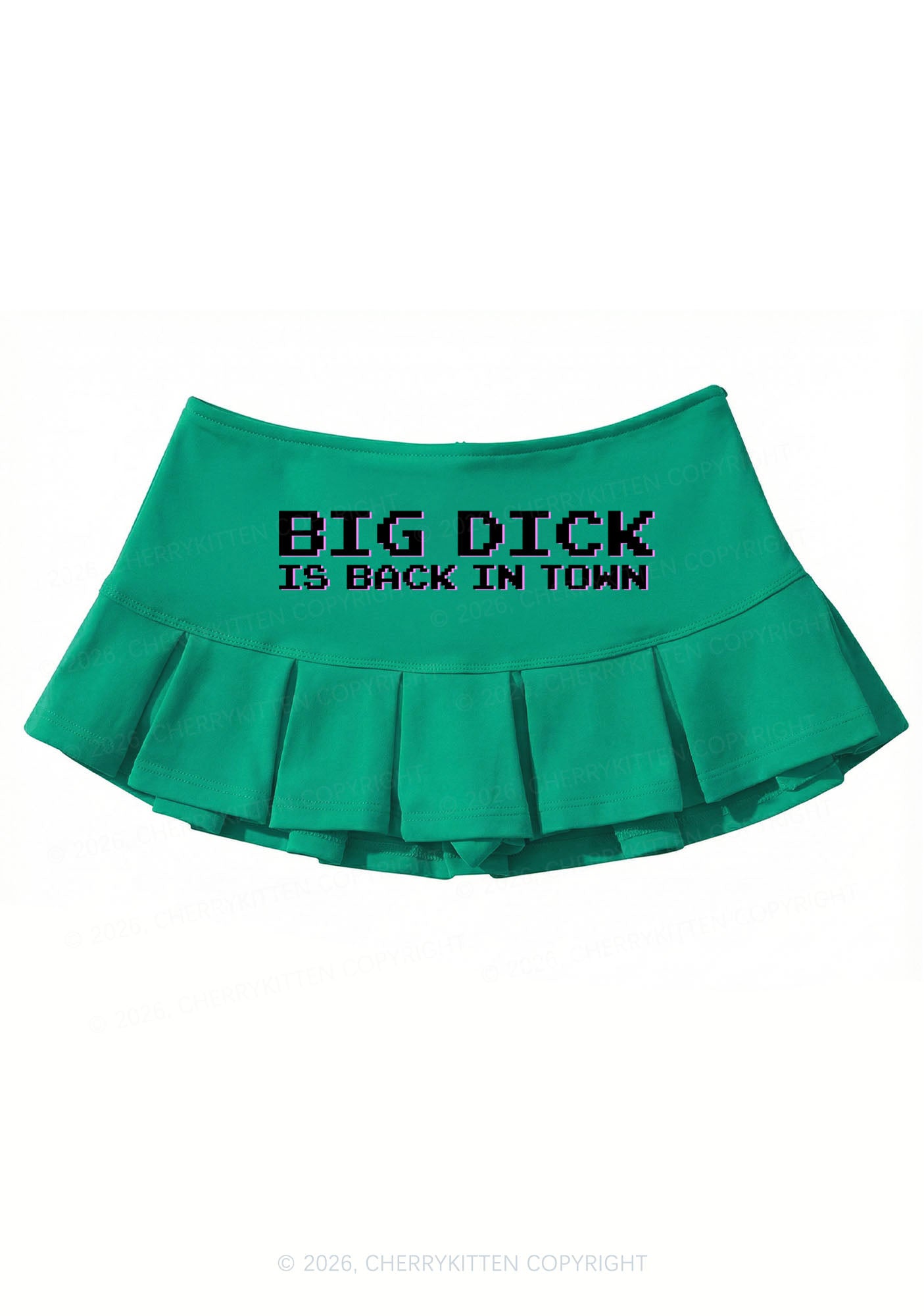 Big Is Back In Town Y2K Mini Pleated Skirts Cherrykitten