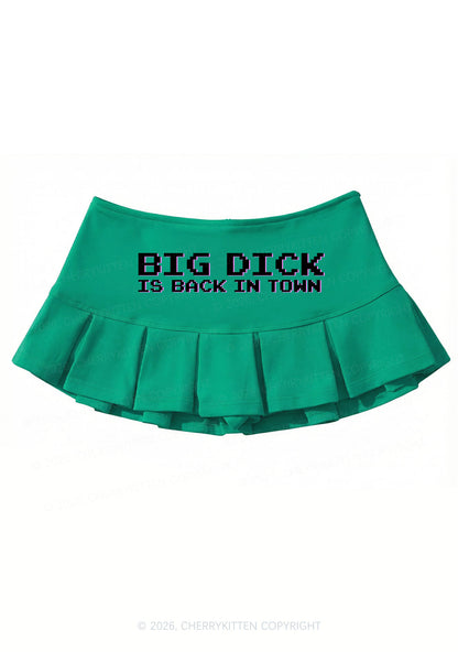 Big Is Back In Town Y2K Mini Pleated Skirts Cherrykitten