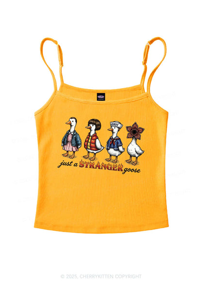 Just A Stranger Goose Y2K Spaghetti Strap Cami Cherrykitten