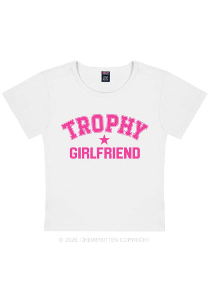 Trophy Girlfriend Y2K Baby Tee Cherrykitten