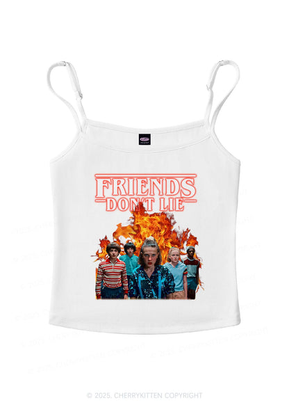 Real Friends Y2K Spaghetti Strap Cami Cherrykitten