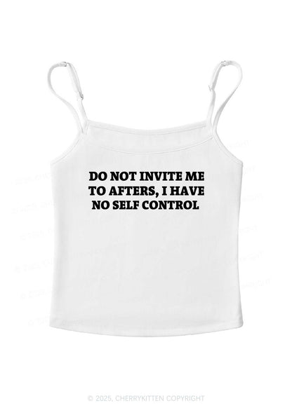 No Self Control Y2K Spaghetti Strap Cami Cherrykitten