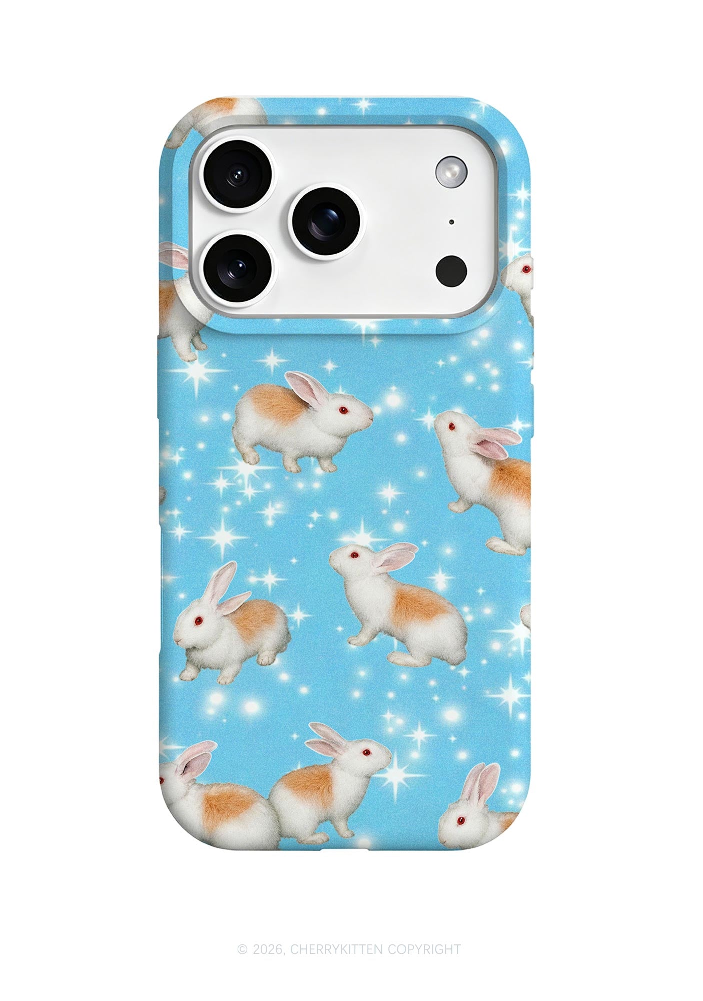 Orange Spotted Bunny Y2K Phone Case Cherrykitten