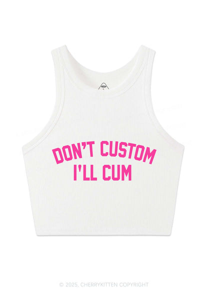 Dont Custom Y2K Crop Tank Top Cherrykitten