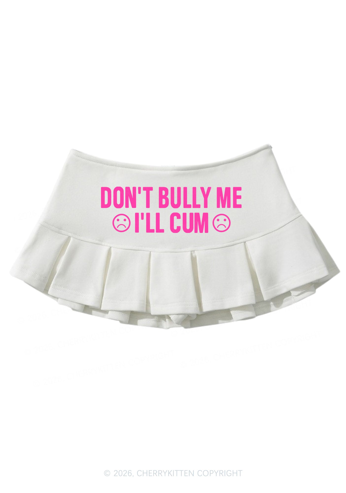Dont Bully Me Y2K Mini Pleated Skirts Cherrykitten