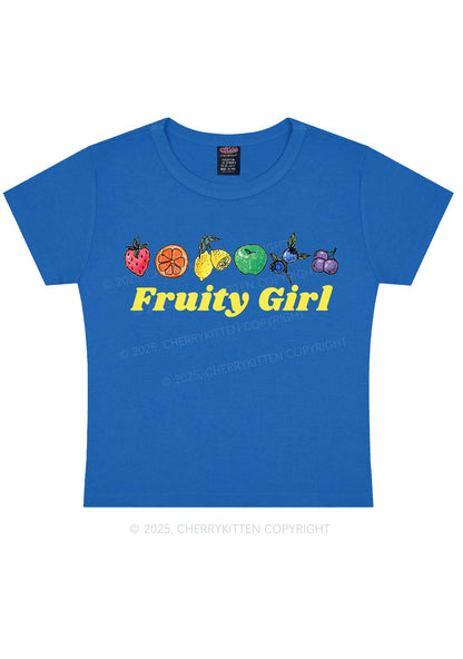 Fruity Girl Y2K Baby Tee Cherrykitten