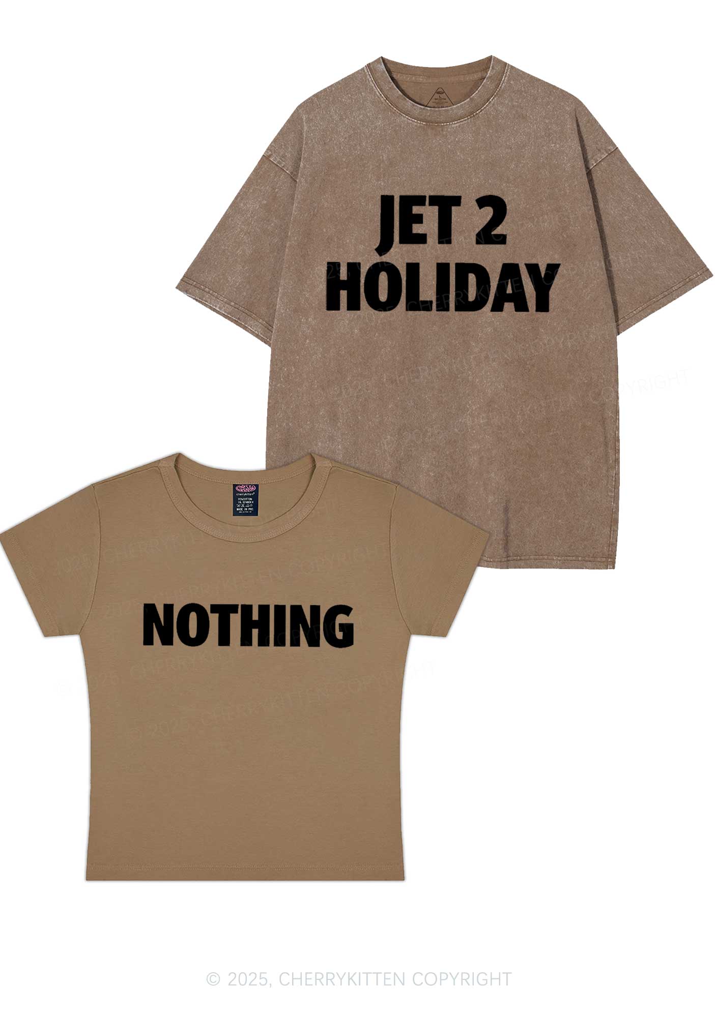 Jet Holiday Nothing Y2K Valentine's Day Couple Shirt Cherrykitten