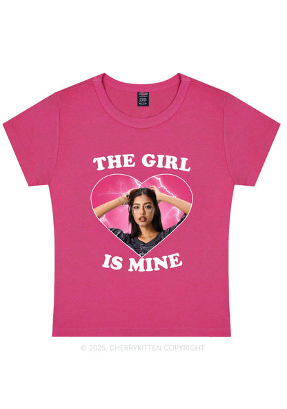 Custom The Boy Is Mine Y2K Baby Tee Cherrykitten