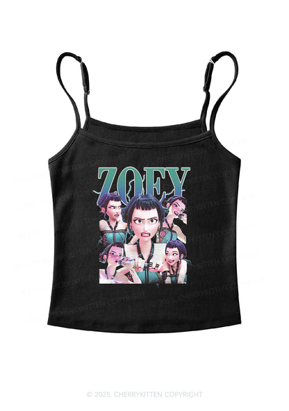Kpop Girl Y2K Spaghetti Strap Cami Cherrykitten