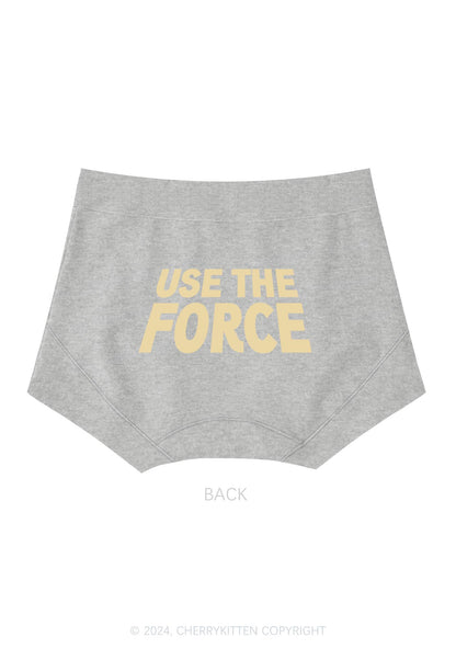 Use the Force Y2K Mid Rise Waist Boyshort Cherrykitten