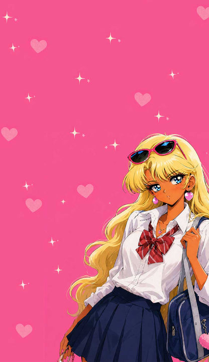 Anime Girl Y2K Phone Case Cherrykitten