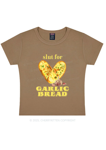 Slxt For Garlic Bread Y2K Baby Tee Cherrykitten