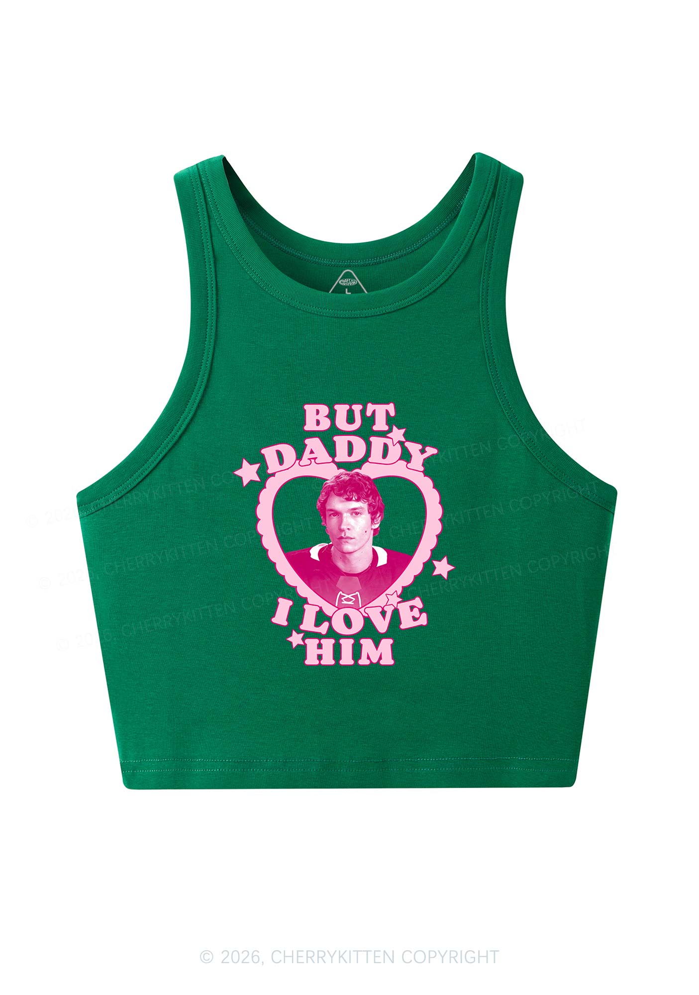 But Daddy I Love CS Y2K Crop Tank Top Cherrykitten
