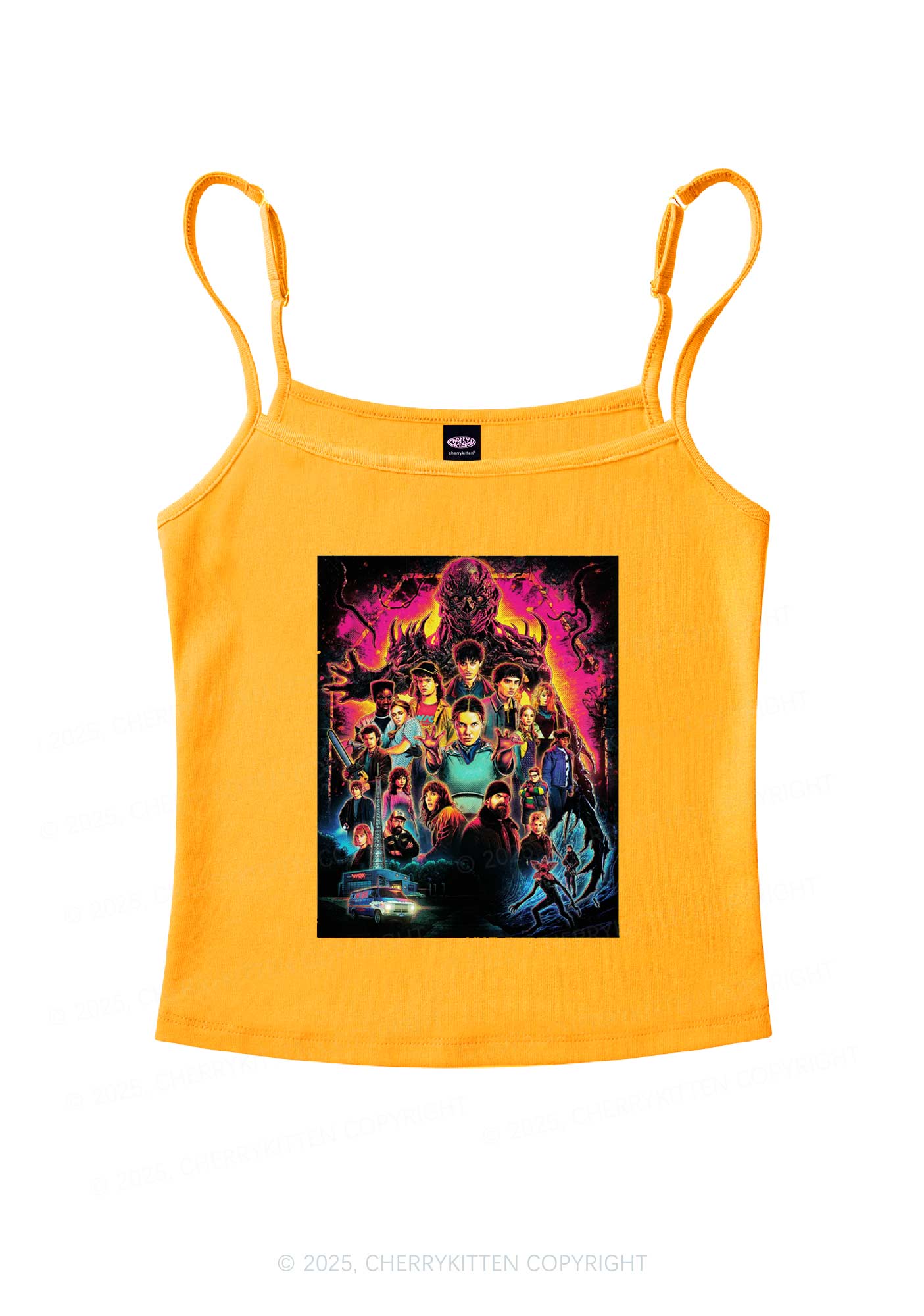 Young Adventure Y2K Spaghetti Strap Cami Cherrykitten