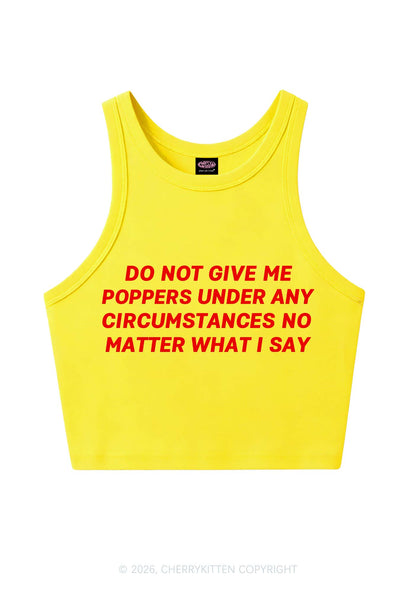 Do Not Give Me Pxppers Y2K Crop Tank Top Cherrykitten