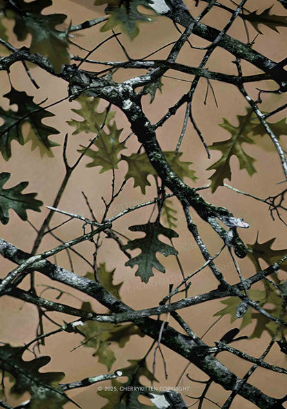 Branches Camouflage Y2K Print Mini Skirt Cherrykitten
