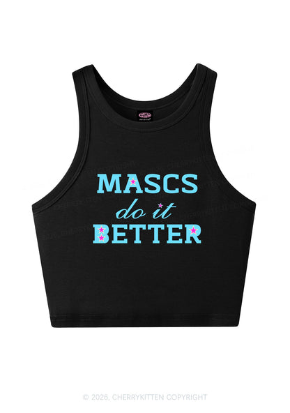 Mascs Do It Better Pride Y2K Crop Tank Top Cherrykitten