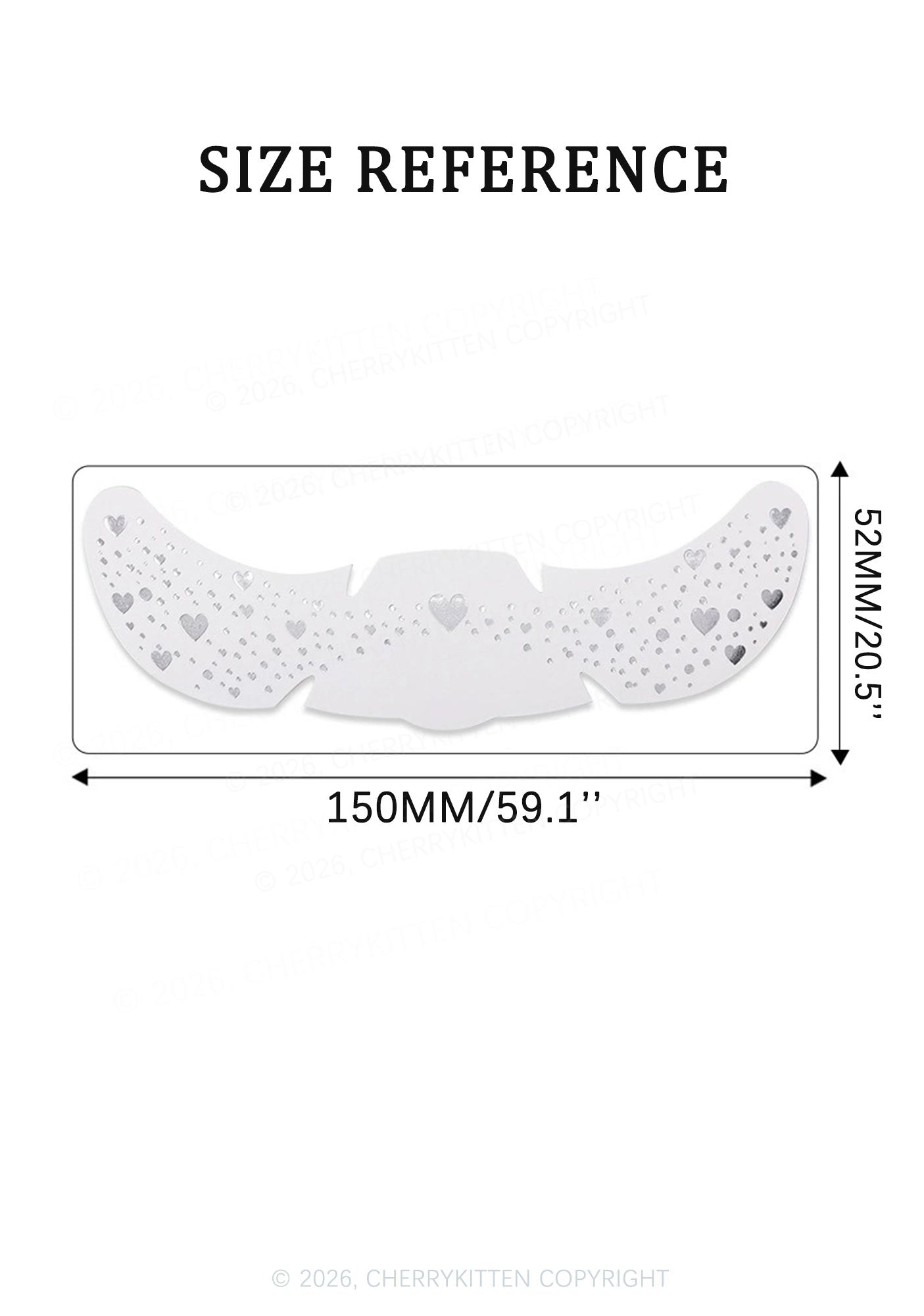 1pc Silver Freckle Sticker Y2K Temporary Tattoo Cherrykitten