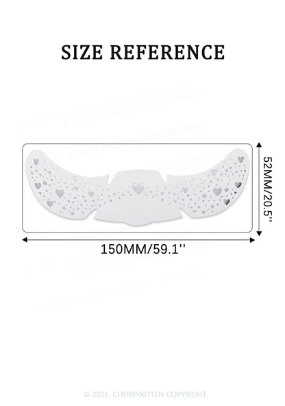 1pc Silver Freckle Sticker Y2K Temporary Tattoo Cherrykitten