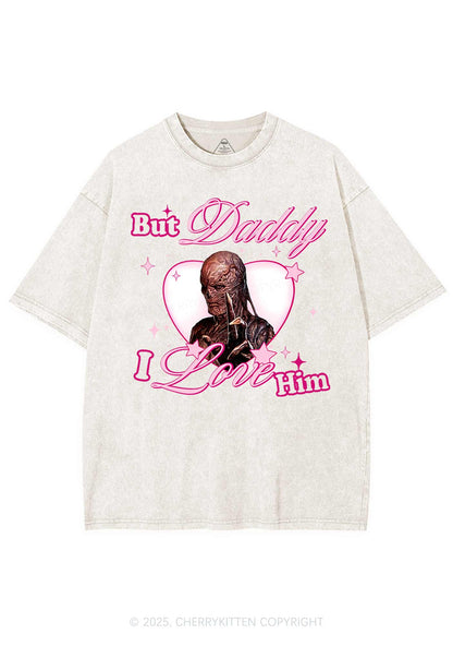 Daddy I Love VN Y2K Shirts Washed Tee Cherrykitten