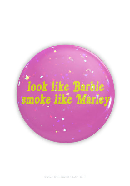 Smoke Like Marley 1Pc Y2K Pin Badge Cherrykitten