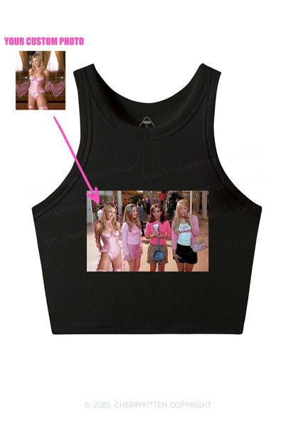 Custom Girls Movie Y2K Crop Tank Top Cherrykitten