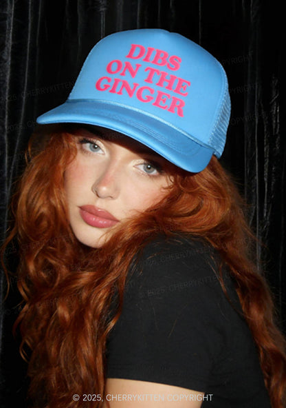 Custom Text Y2K Trucker Hat Cherrykitten