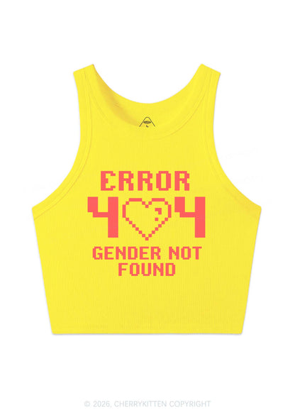 Gender Not Found Pride Y2K Crop Tank Top Cherrykitten