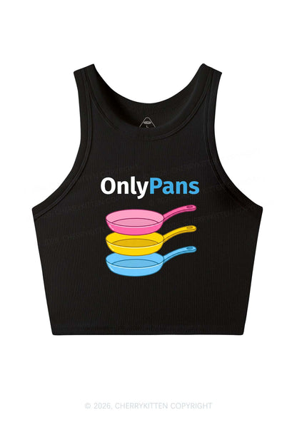 Only Pans Pride Y2K Crop Tank Top Cherrykitten