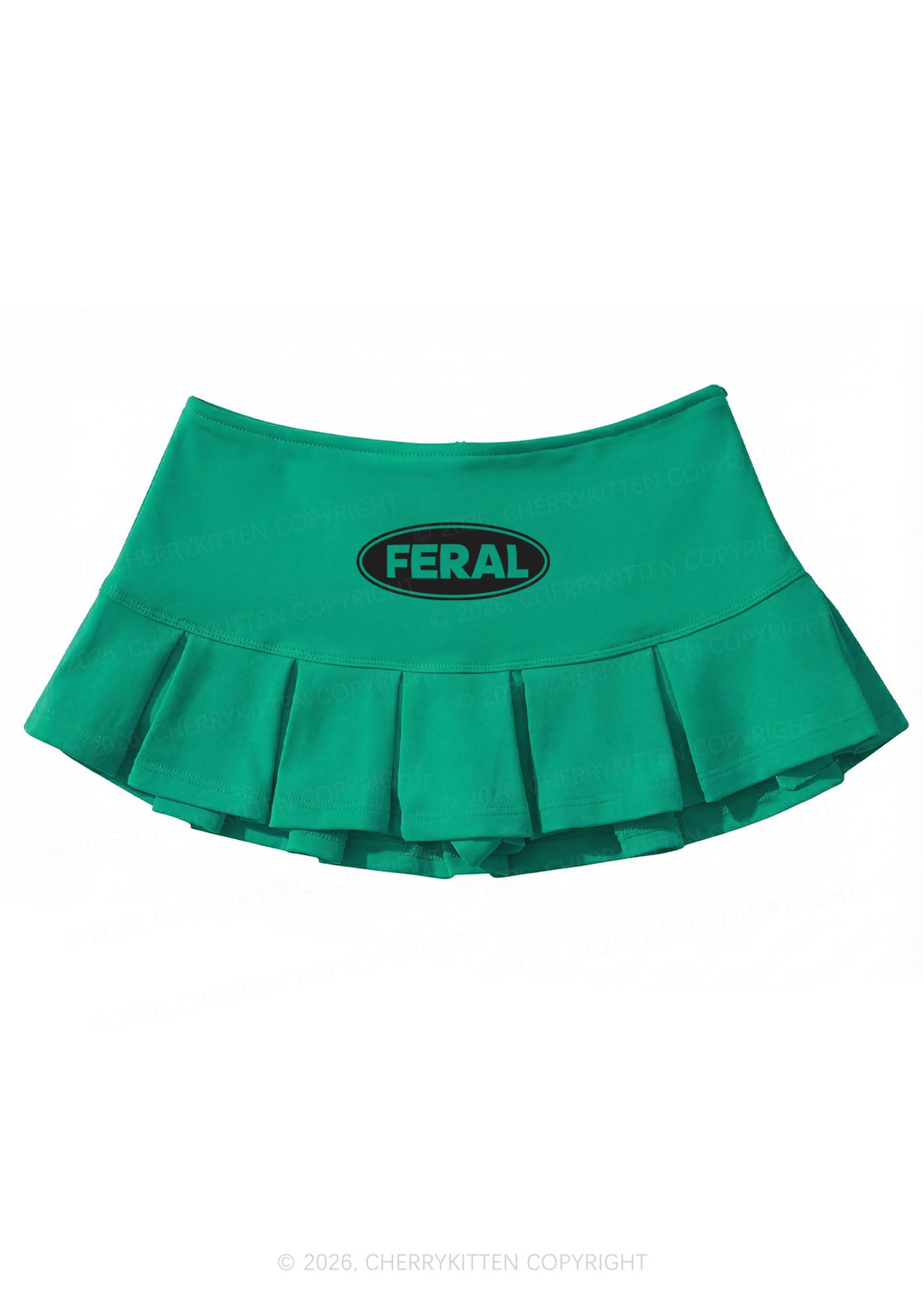 Feral Y2K Mini Pleated Skirts Cherrykitten