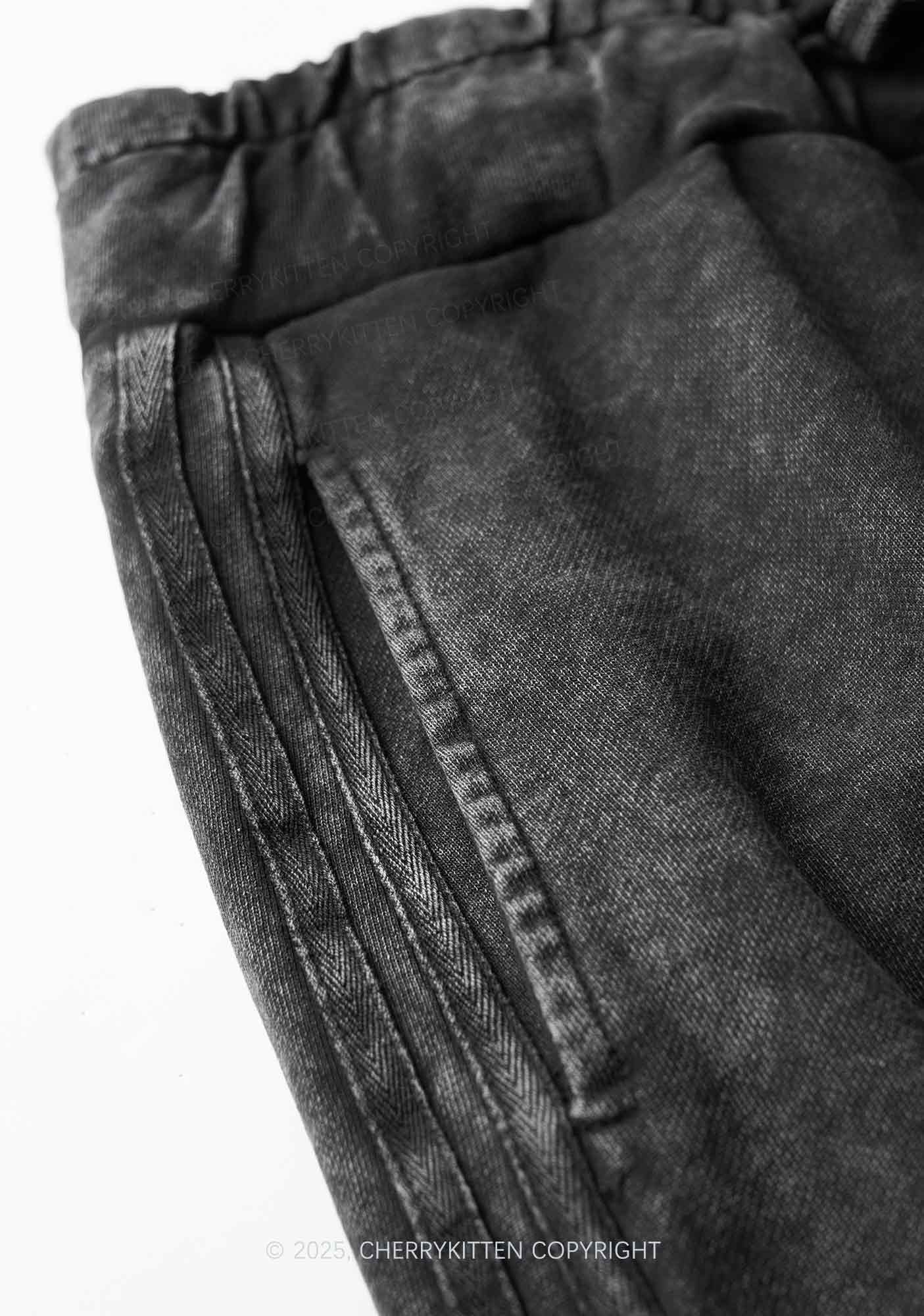Star Count Y2K Washed Mini Skirts Cherrykitten