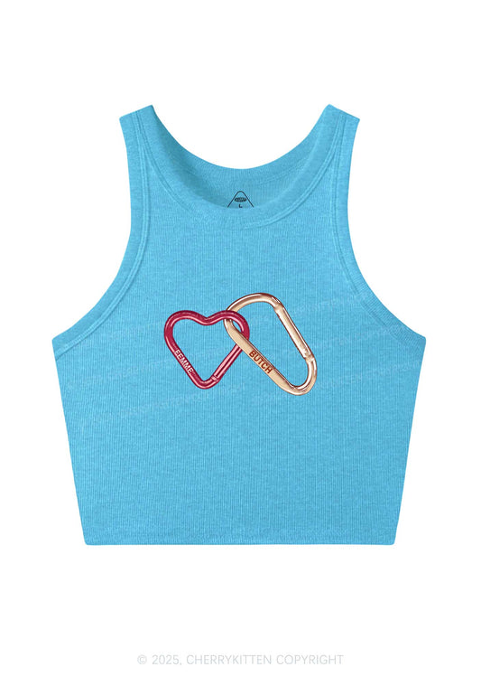 Femme Butch Y2K Crop Tank Top Cherrykitten