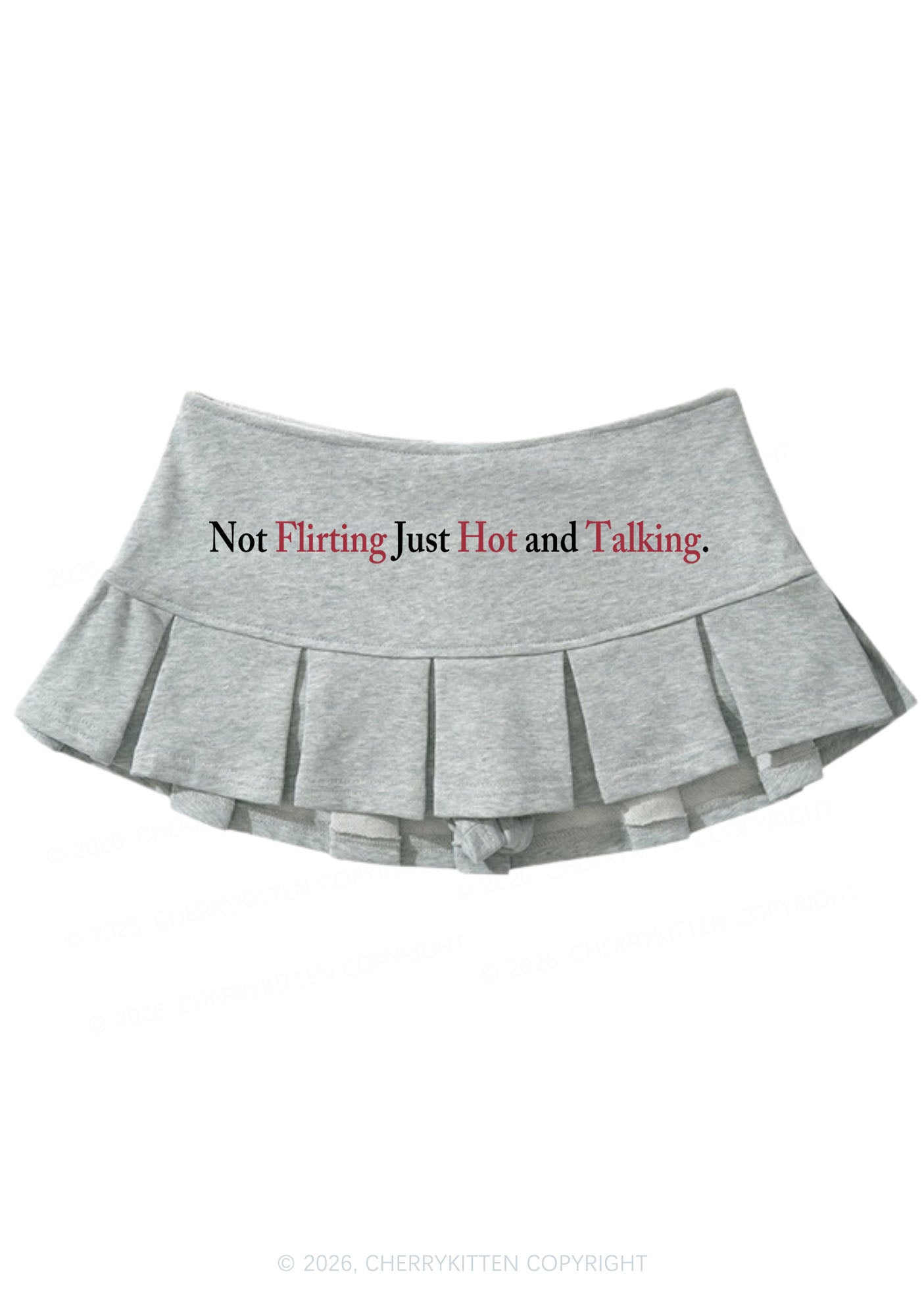 Just Hot And Talking Y2K Mini Pleated Skirts Cherrykitten