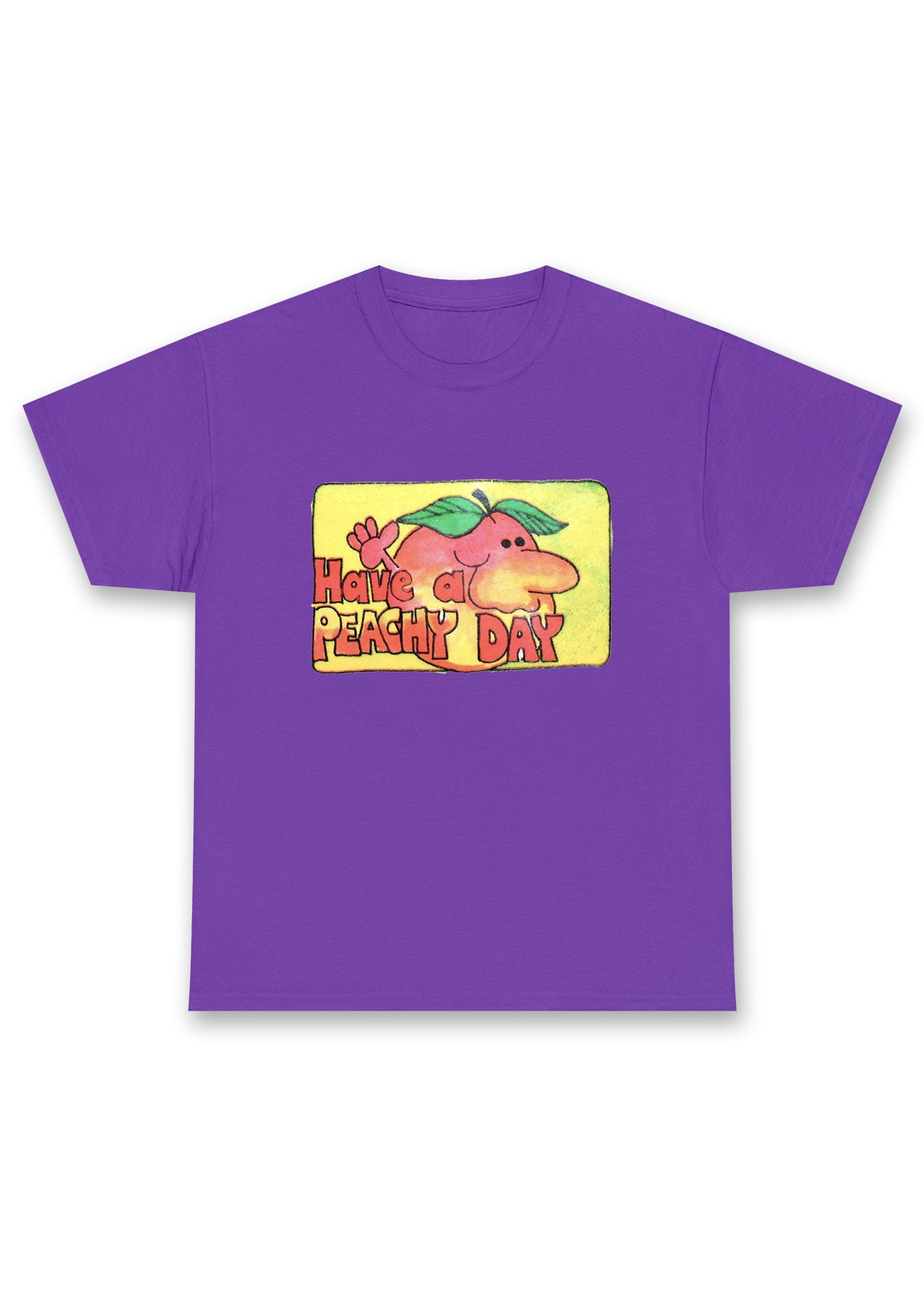 Have A Peachy Day Chunky Shirt
