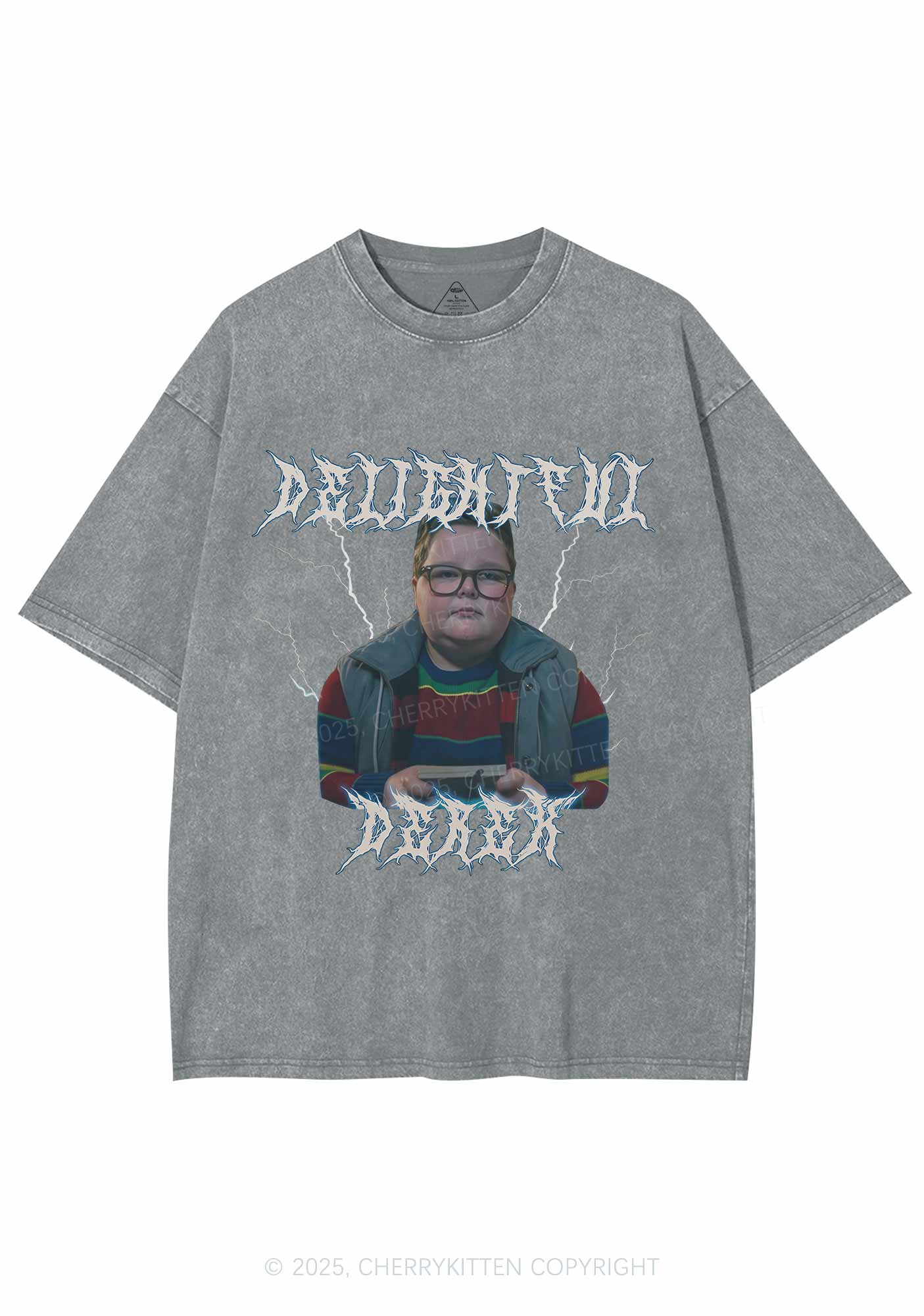 Delightful Boy Y2K Shirts Washed Tee Cherrykitten