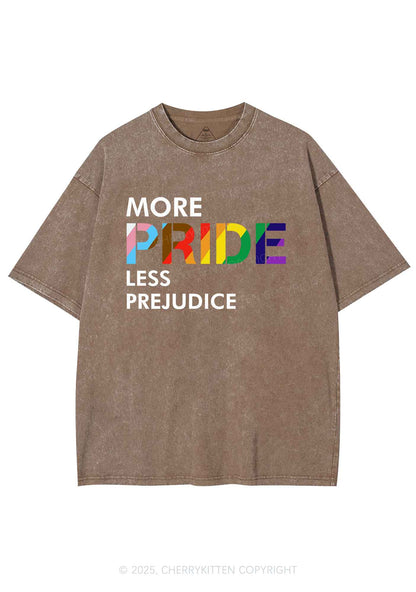 More Pride Less Prejudice Y2K Shirts Washed Tee Cherrykitten