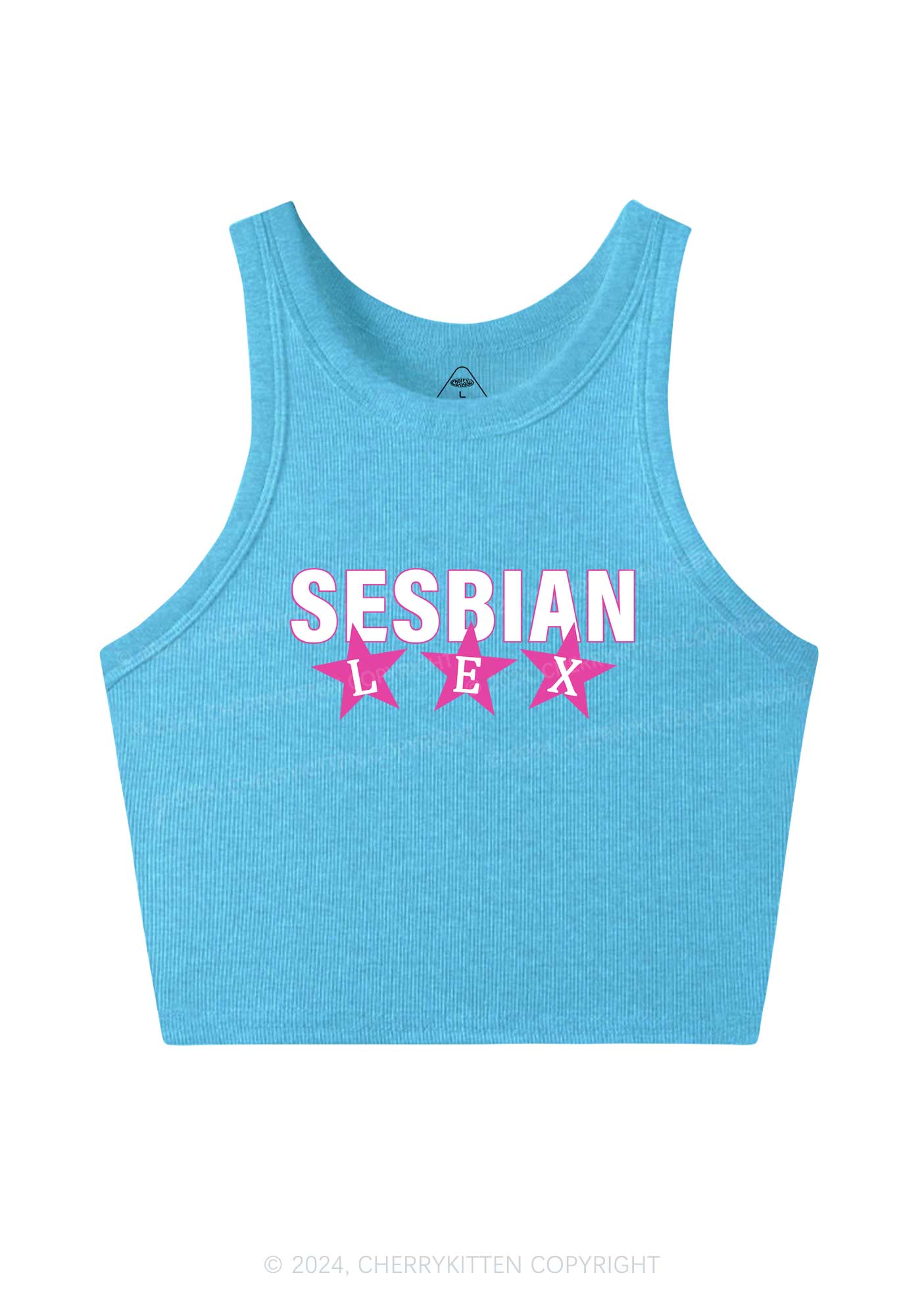 Sesbian Lex Y2K Crop Tank Top Cherrykitten