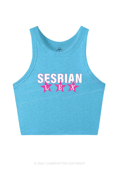 Sesbian Lex Y2K Crop Tank Top Cherrykitten