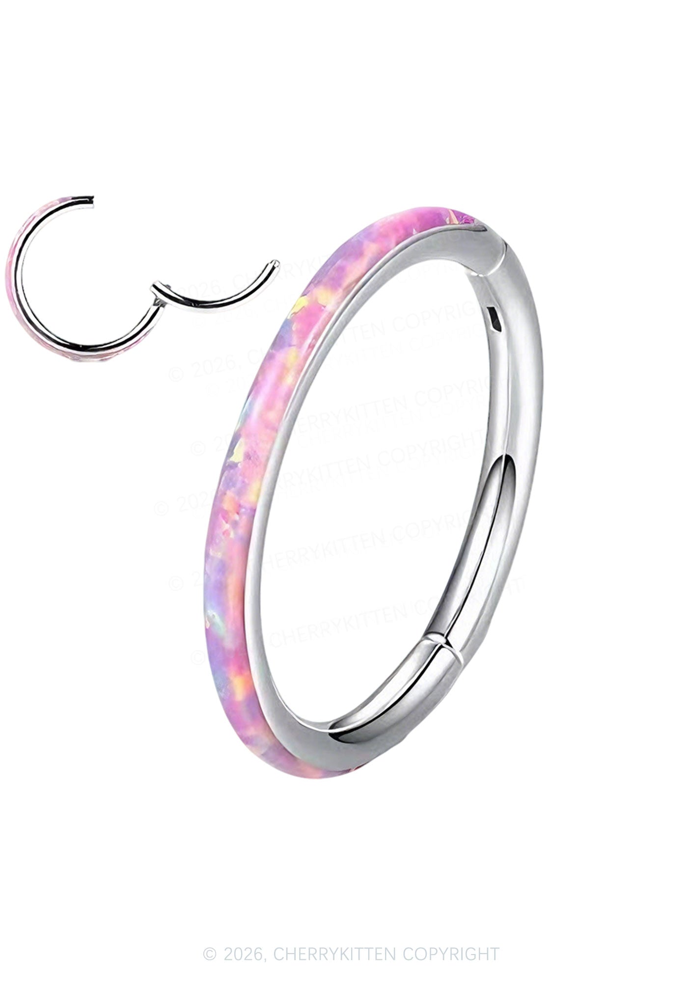 1pc Glitter Nose Ring Y2K Piercing Cherrykitten