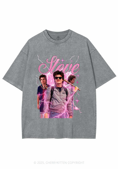 SH Pastel Spark Y2K Shirts Washed Tee Cherrykitten