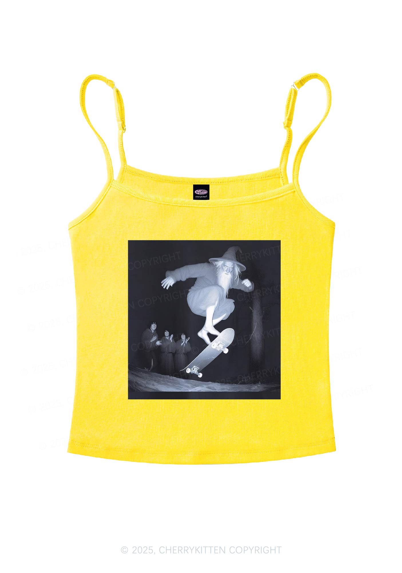 Skating Wizard Y2K Spaghetti Strap Cami Cherrykitten