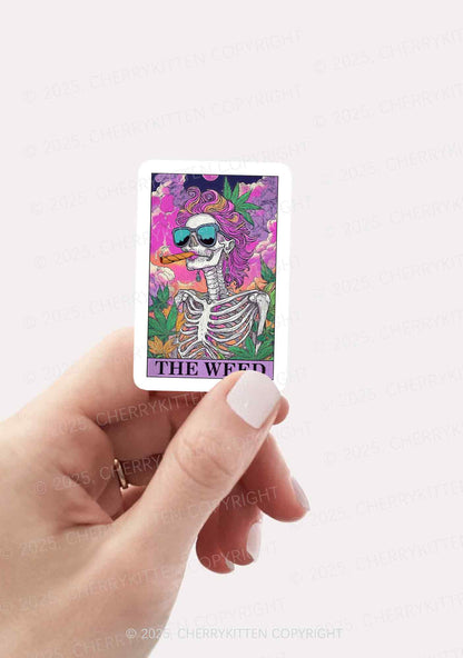 The Wxxd Skeleton 1Pc Y2K Sticker Cherrykitten