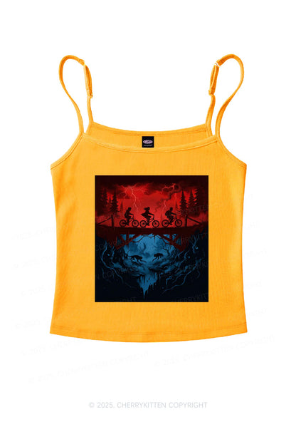 Red Storm Riders Y2K Spaghetti Strap Cami Cherrykitten