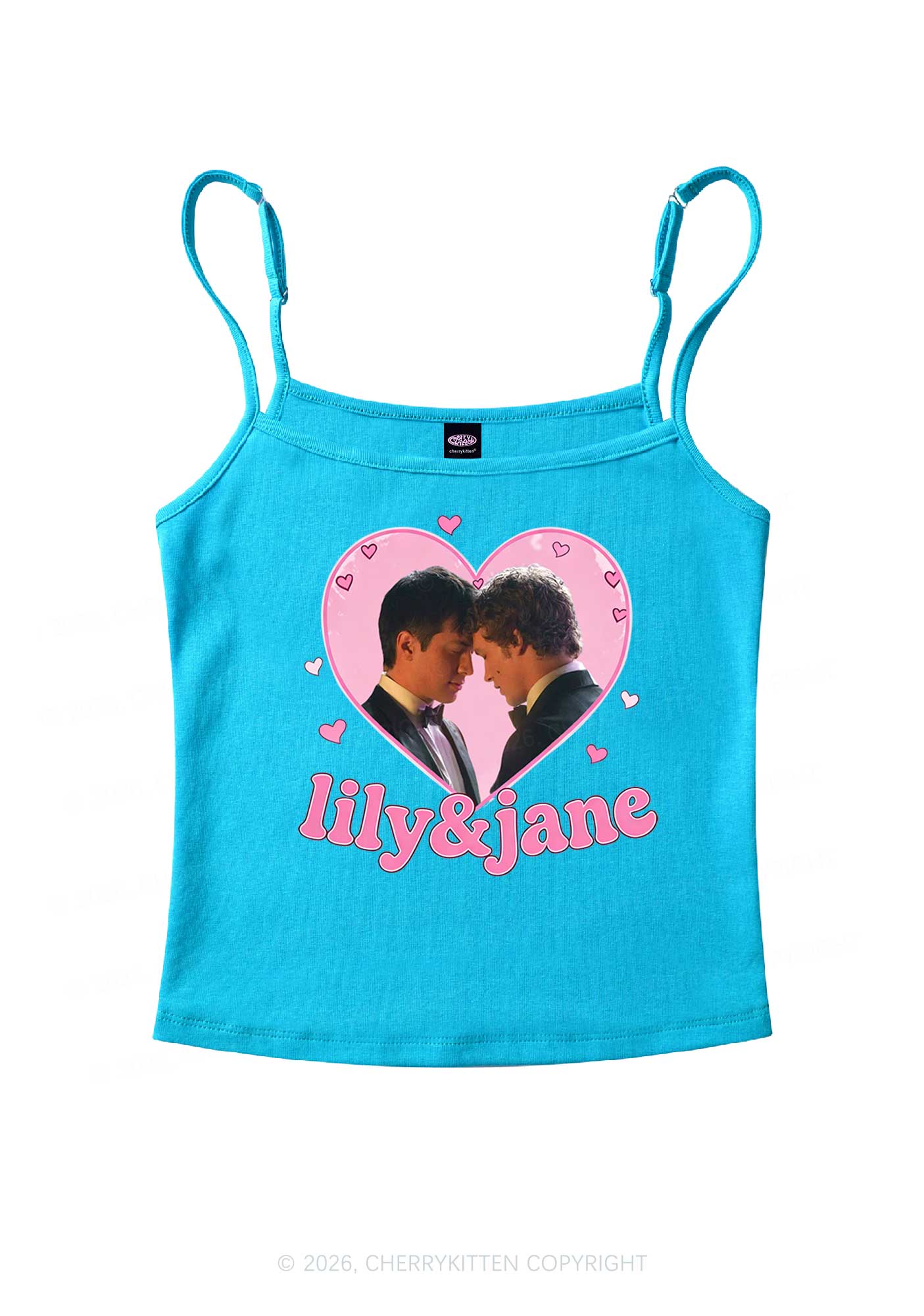 Lily And Jane HR Y2K Spaghetti Strap Cami Cherrykitten