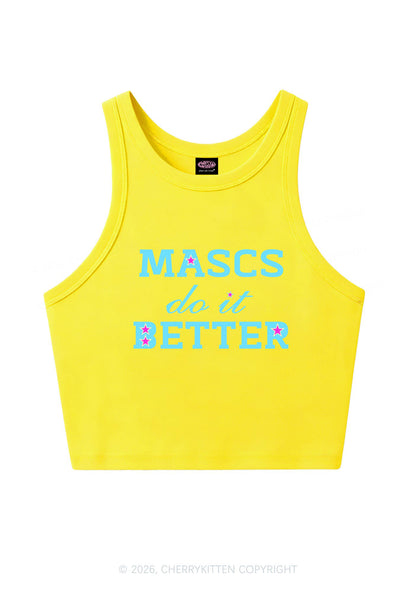 Mascs Do It Better Pride Y2K Crop Tank Top Cherrykitten