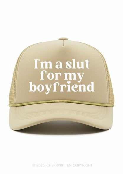 Slxt For My BF Valentine's Day Y2K Trucker Hat Cherrykitten