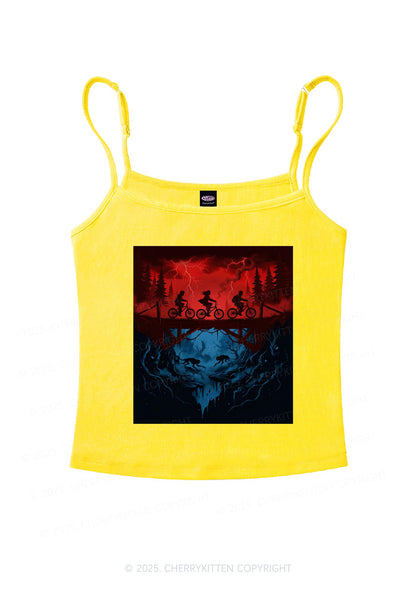 Red Storm Riders Y2K Spaghetti Strap Cami Cherrykitten