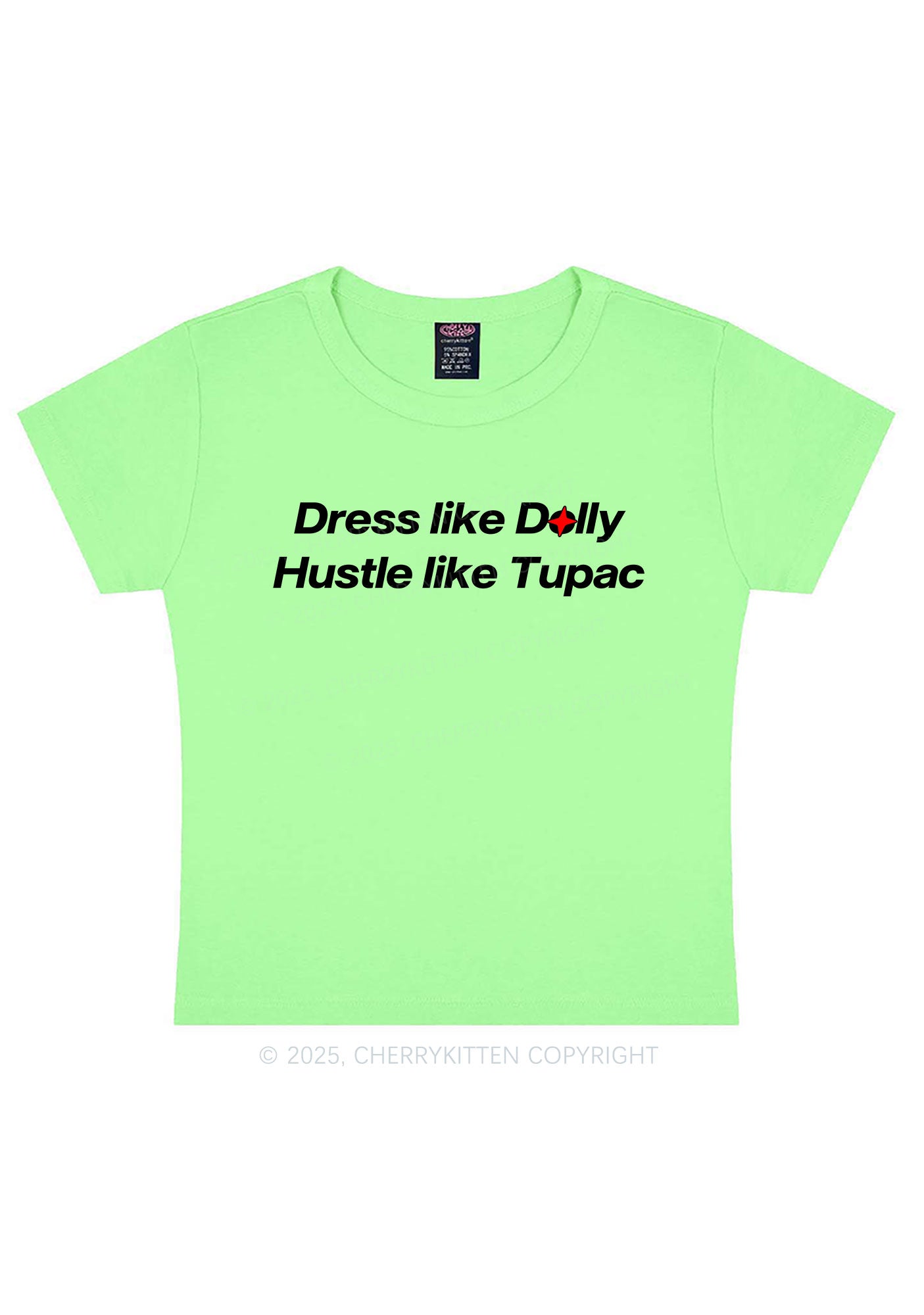 Dress Like Doll Y2K Baby Tee Cherrykitten